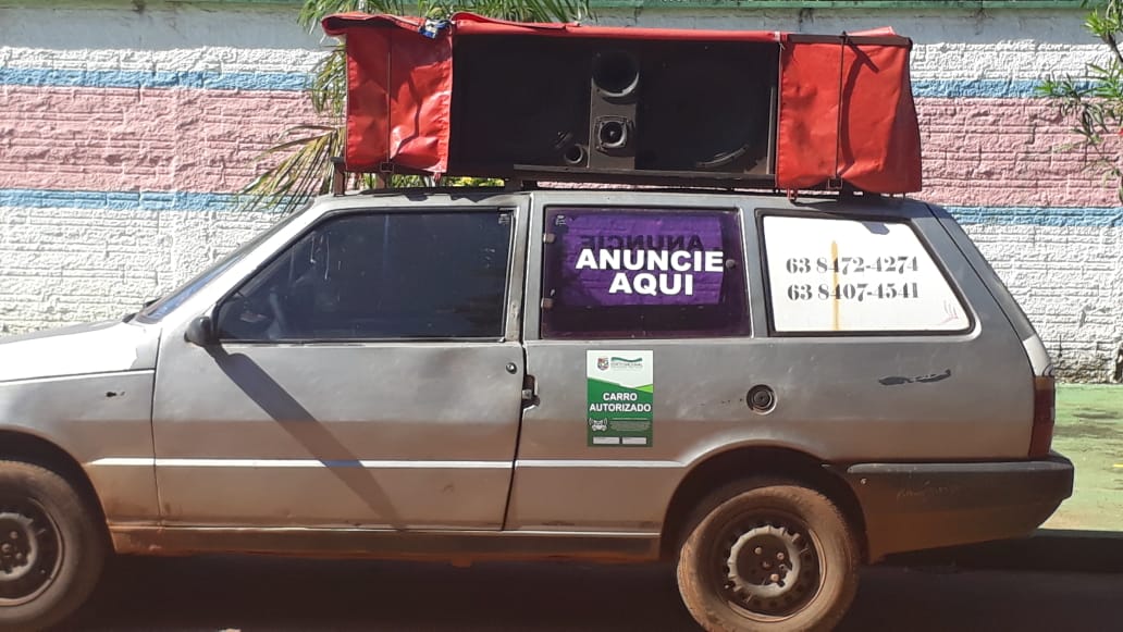 Última etapa do cadastramento de empresas de publicidade em carro de som acontece dia 30 de abril em Porto Nacional